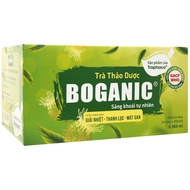 [New Date] Box Of 24 Bottles / Half A Box Of 12 Bottles Of Boganic Herbal Tea 290ml Low In Sugar / With Sugar To Detoxify The Liver