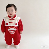 Next Day Delivery Chinese New Year Baby Clothes Jumpsuits Romper Style Q2