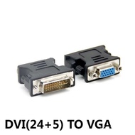DVI to VGA dvi Male to vga Female Adapter dvi24+5 Graphics Card Adapter Display Adapter Cable IYXU