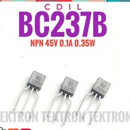 Transistor BC237B BC 237 BC237 NPN 45V 0.1A 0.35W