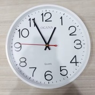 Ogana Plain Wall Clock type 901 diameter 30cm