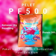 Pelet Pf500 Pakan Benih/Ikan Kecil Nila Lele Gurame Cupang Gufy |