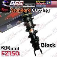API Racing FZ150 R15 V3 MT15 FZ150i Monoshock Adjustable Black Adjuster 270MM Mono Rear Shock  Absor