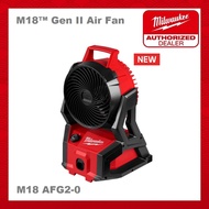 Milwaukee M18™ Gen II Air Fan  M18 AFG2-0 (Bare Tools)