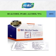 BD ALCOHOL SWAB 100s