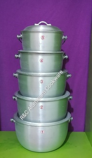KALDERO SWING HANDLE ( 5pcs ) Cookware Set (SWING SET)