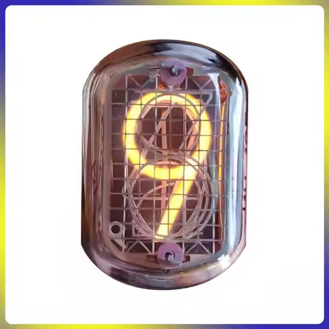 IN-12 IN12 Digital Tube Glow Tubes Symbol Tube Nixie Tube Clock Glow Tube for Glow Clock Nixie Digit