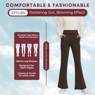 ZOE ARISAH Serfena Scuba Bootcut Pants Sport Yoga Long Pant Tracksuit Woman Quick Dry Seluar Panjang