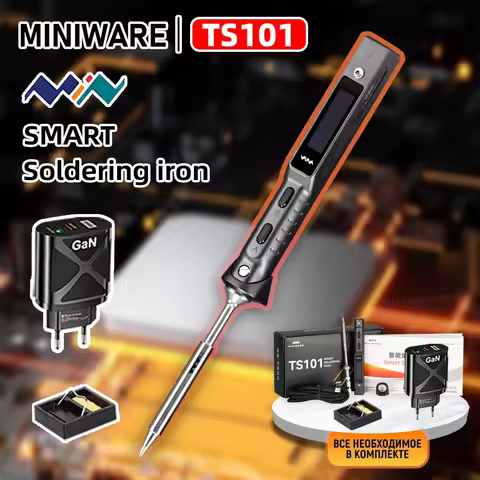Original TS101 Soldering Iron 65W Mini Programmable Thermostat LCD Displays TS100 Soldering Iron Upg