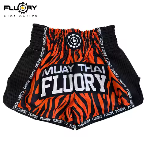 Fluory Muay Thai Shorts Boxing Training Shorts MMA Clothing Women Free Fight Shorts Free Fight Custo