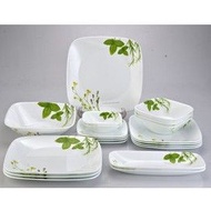 Corelle 21pcs Square Dinnerware Set