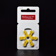 แบตเตอรี่เครื่องช่วยฟัง ReSound Zinc-Air 1.45V - Size 10 / 13 / 312 / 675