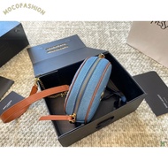 Preferred❤ With Box Denim Round Cake Ladies Fashion Elegant Chain 5b9