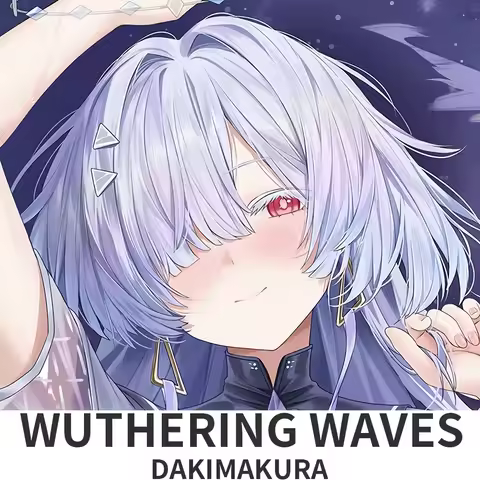 Wuthering Waves Mornye Dakimakura Hugging Body Pillow Case Anime Pillow Cushion Cover