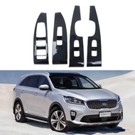 Suitable for 21-23 Kia Sorento Glass Switch Lifting Door Armrest Frame Accessories