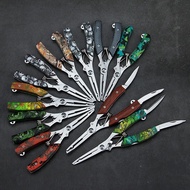 【KTE】 17cm Pancing Playar with Knife Saw Fishing Plier with Pouch Scissor Line Playar Mancing Alat P