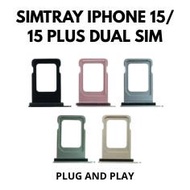 SIM CARD SLOT SIM TRAY DUAL DOUBLE IP 15/ / iphone 15 PLUS Dual Sim Tray SlotOriginal iphone 15 IP 1