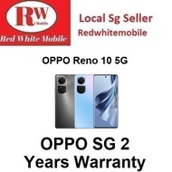 OPPO Reno 10 5G 8/256GB Free $20 NTUC Voucher-OPPO SG 2 Years Warranty