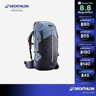 Decathlon Women'S Trekking Backpack 60 L 60 Model Mt100 Easyfit-Blue