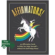 Enjoy Life [ไพ่แท้] Knock Knock​ Affirmators! 50 Affirmation Cards Deck to Help You ไพ่ออราเคิล ไพ่ย