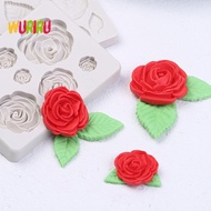 [Eighth] 3D Rose Flower Silicone Fondant Chocolate Mould Cake Decor Sugarcraft Mold [Preferred]