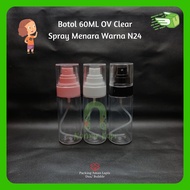 60ml Overflow Bottle with Spray Tower Cap N24