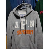 Hoodie vintage Gray Thick Embroidery Superdry full tag (115/73)