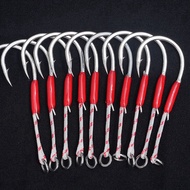 assist hook fast jig tenggiri dawai tenggiri mata jig tenggiri
