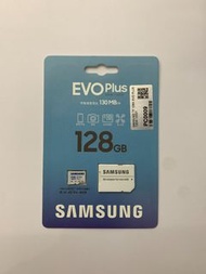 三星128GB 全新原裝香港行貨記憶卡 Samsung EVO Plus 2021 128GB TF MicroSDXC Card R:130MB W:130MB