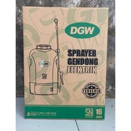 Sprayer DGW Elektrik 16 Liter Tengki Semprot Elektrik