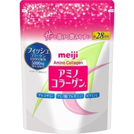 คอลลาเจน Meiji Amino Collagen 196 กรัม เมจิ อะมิโน ถุงขาว ชนิดผง 28วัน