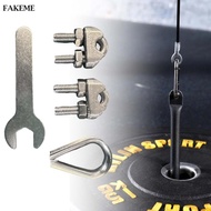 [SharprepublicefMY] Wire Rope Locks Accessories Set Equipment Gym Training for Gym Machine Cable Wei