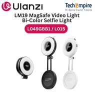 Ulanzi LM19 MagSafe Video Light Bi-Color Selfie Light , Flip Fill Light As Phone Stand for Video Vlo
