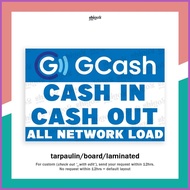 ✆ ▩ ◬ Shigo2 Prints: Gcash Cash In Cash Out Load Bills Payment Bank Transfer Business Tarpaulin Sig