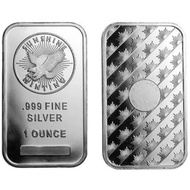 Sunshine minting silver bar 1oz silver .999