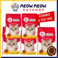 [COMBO OF 5 BAGS] ZOI CAT CAT seeds BAG 1KG. Zoi Cat adult Cat food