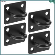 👁️ 4Pcs Stainless Steel U-Shaped Ceiling Hooks Black Heavy Duty for Indoor Outdoor Hammock Swing Yog