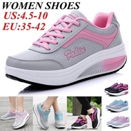 Light Comfortable Women shoes leisure shoes  thick-soled running shoes