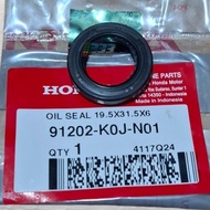 SEAL SIL KRUK AS Kiri 19.5X31.5X6 HONDA GENIO K0J LEDBEAT K1A SCOOPY ESP K2F 91202-K0J-N01 ORIGINAL 