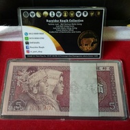 Uang Kuno 1 Gepok Pecahan 5 Wu Jiao CNY China Tahun 1980 lengkap Box