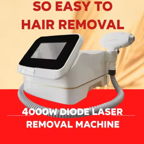 4000w Mini Ice Platinum Epilator 755 1064 940 808nm Diode Hair Removal Machine Skin Rejuvenation 202
