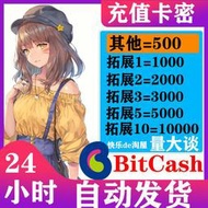 【熱賣】日本bitcash 500 1000 2000 3000 5000 10000卡密充值 自動發貨