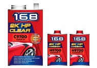 แลคเกอร์ 168 2K C9700 2:1 ปริมาณสุทธิ 4 ลิตร พร้อมฮาร์ดเดนเนอร์