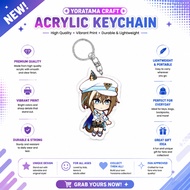 Gantungan Kunci Uma Musume Mcqueen Rice Spe Satono, Anime Lucu Keychain Keychain Cute