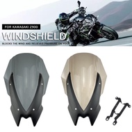 Motorcycle Windscreen Windshield For KAWASAKI Z900 Accessories 2020 2021 WindShield Screen Protector