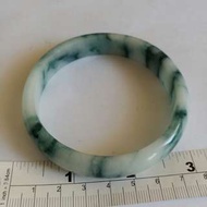 緬甸花青玉鈪， 13mm外徑62mm