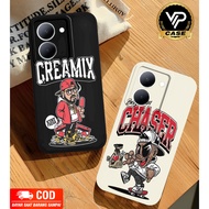 HP S1146 Case VIVO Y36 5G VIVO Y36 4G Latest Flexible Silicone Procamera Softcase - Liquid Macaroon 