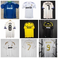 2010-11 11-12 Season Real Madrid Retro Home Away Football Jersey Cristiano Ronaldo Kaka Benzema Spor