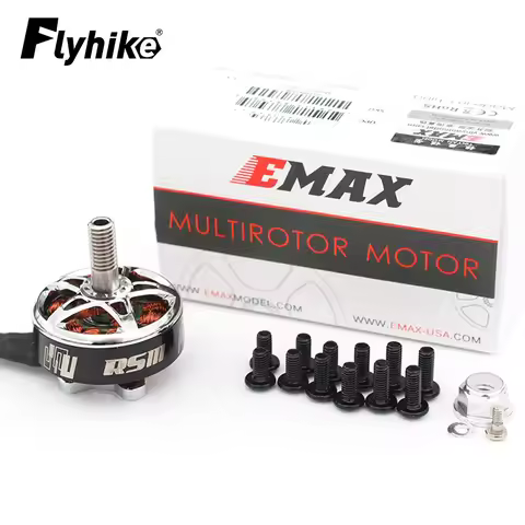 Emax RS III Series 2207 2306 1800KV 2100KV 2500KV 3-6S Brushless Motor For 5 Inch RC Drone FPV Quadc