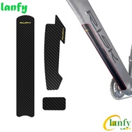 LANFY Bike Frame Protector Cycling Part Accessories Protective Film Anti-scratch Black MTB Bike Chai